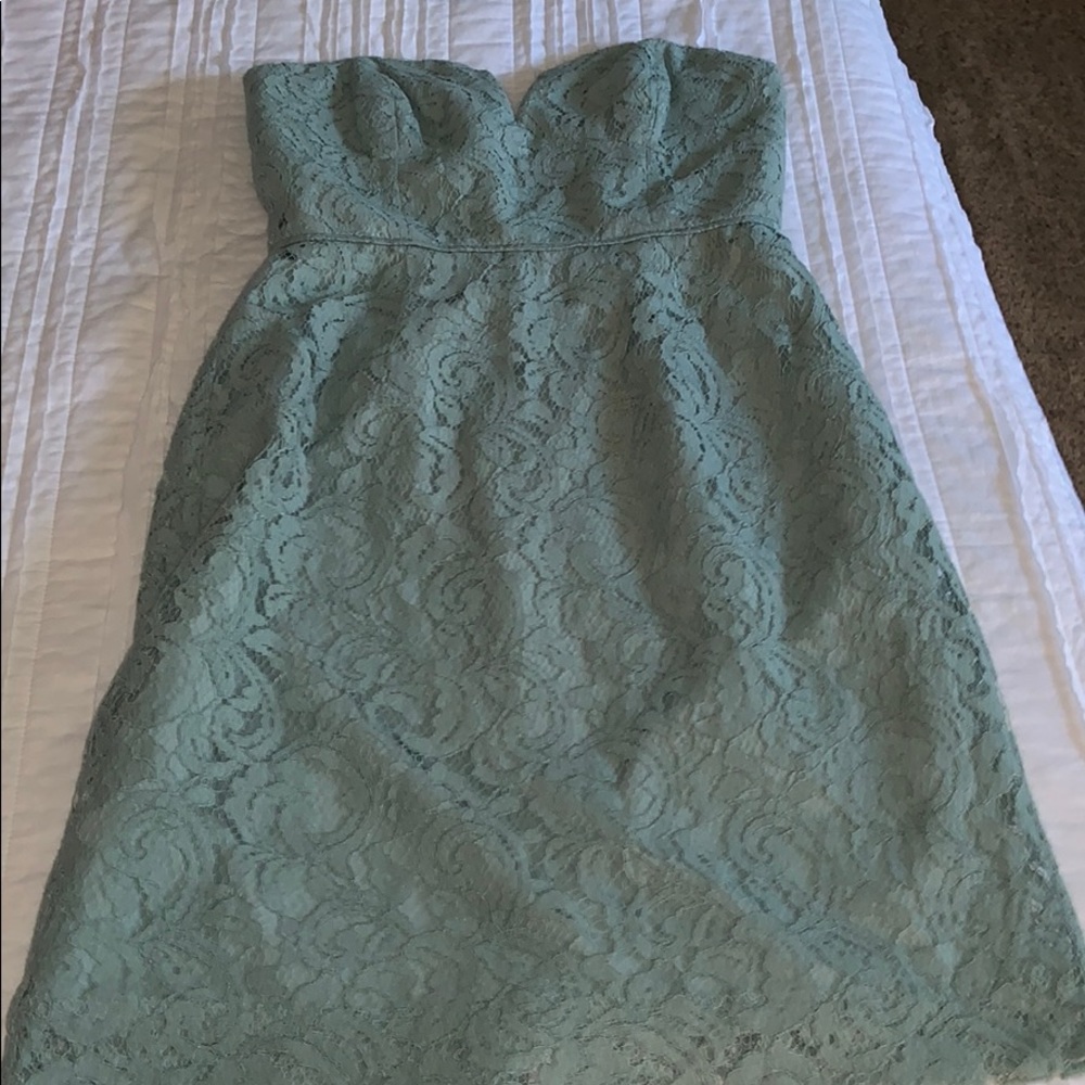 Jcrew strapless dress